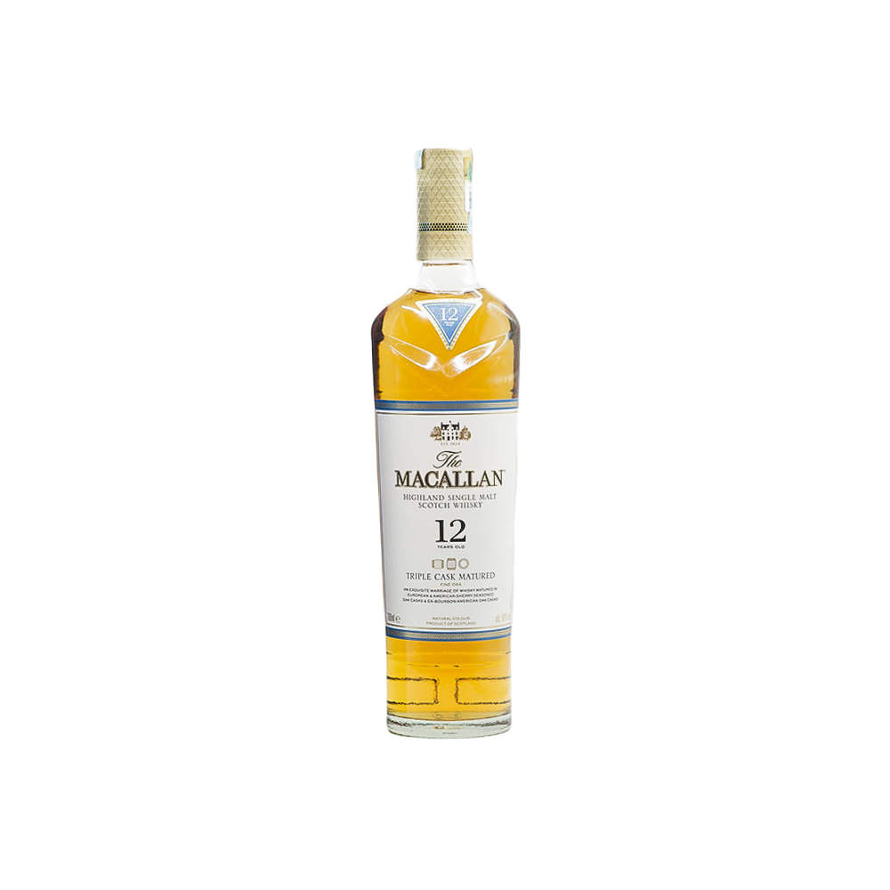ვისკი Macallan 12 Y.O. Tripple Cask 40% - 0.7ლ