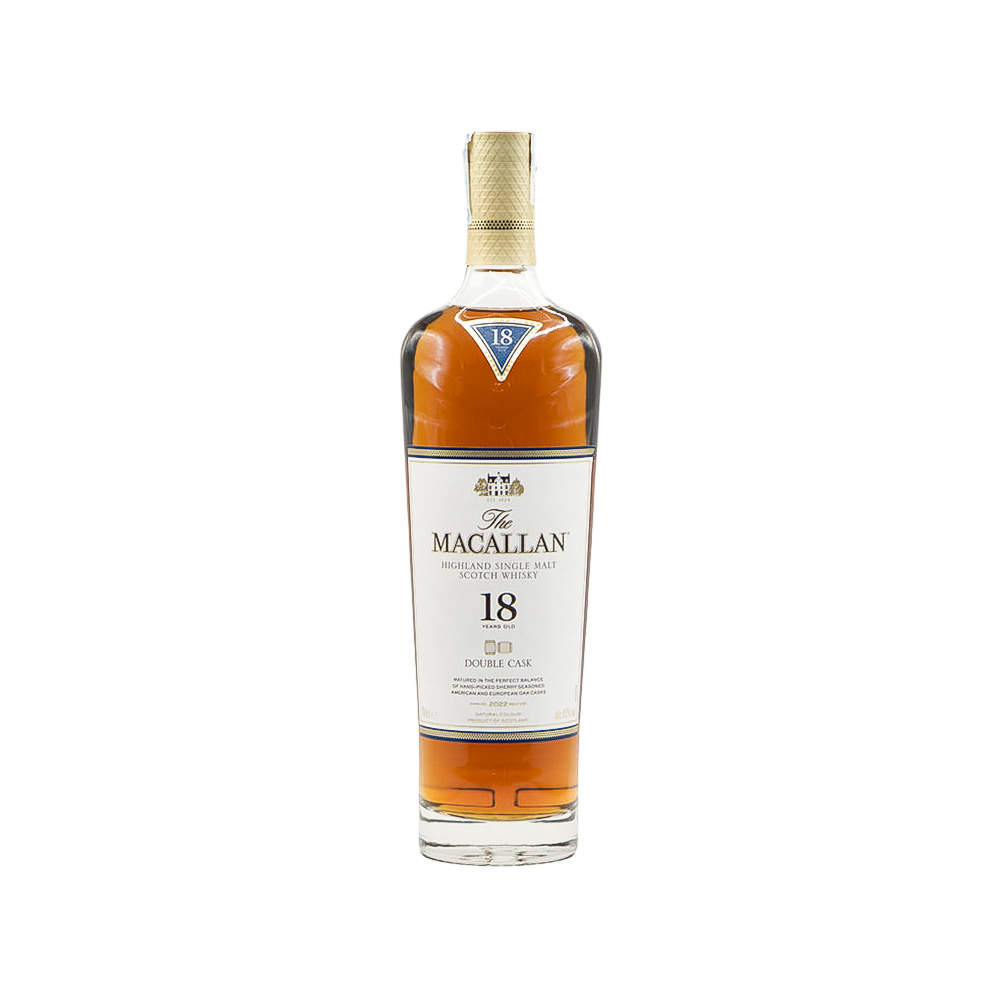 ვისკი Macallan18 Y.O. Double Cask 43% - 0.7ლ